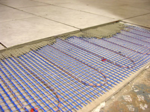 electric radiant floor heating